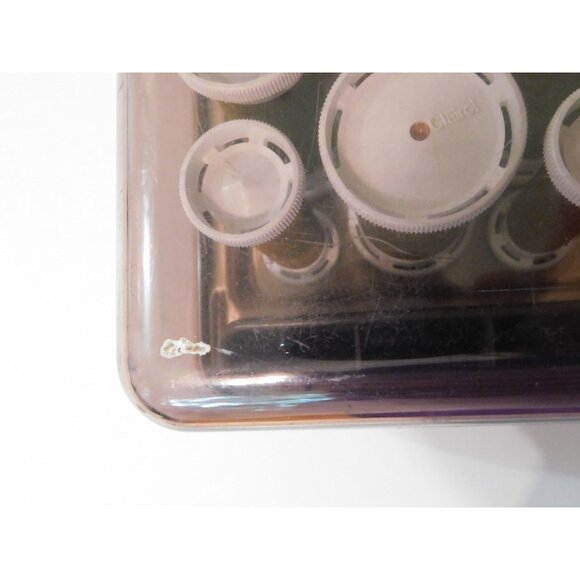 Clairol Custom CareSetter KF-20 Velvet Flocked Hair Rollers 26 Pins Tested Heats - Picture 8 of 8